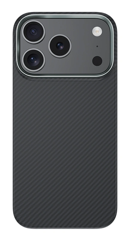 Benks iPhone 17 Pro Armor Air Kevlar dėklas, juoda, 1 nuotrauka